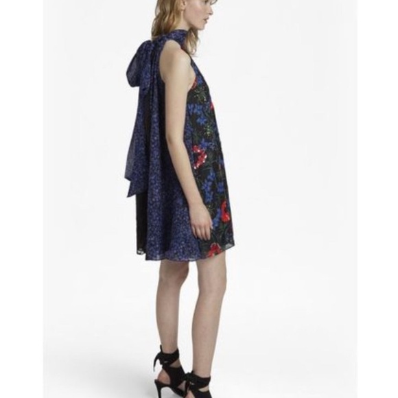 French Connection Lisette Floral Sequin Dress - Picture 4 of 6